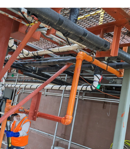 Offering plumbing offering